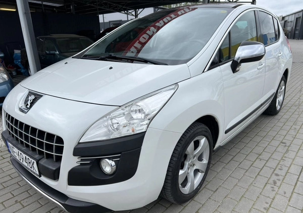 Peugeot 3008 cena 26900 przebieg: 214000, rok produkcji 2011 z Babimost małe 562